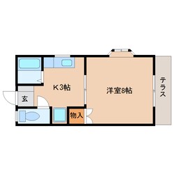 新清水駅 バス16分  折戸車庫下車：停歩5分 1階の物件間取画像